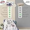 Comparison of Hiyoko white tiger plush blanket with other brands, highlighting premium softness, durability, and warmth.